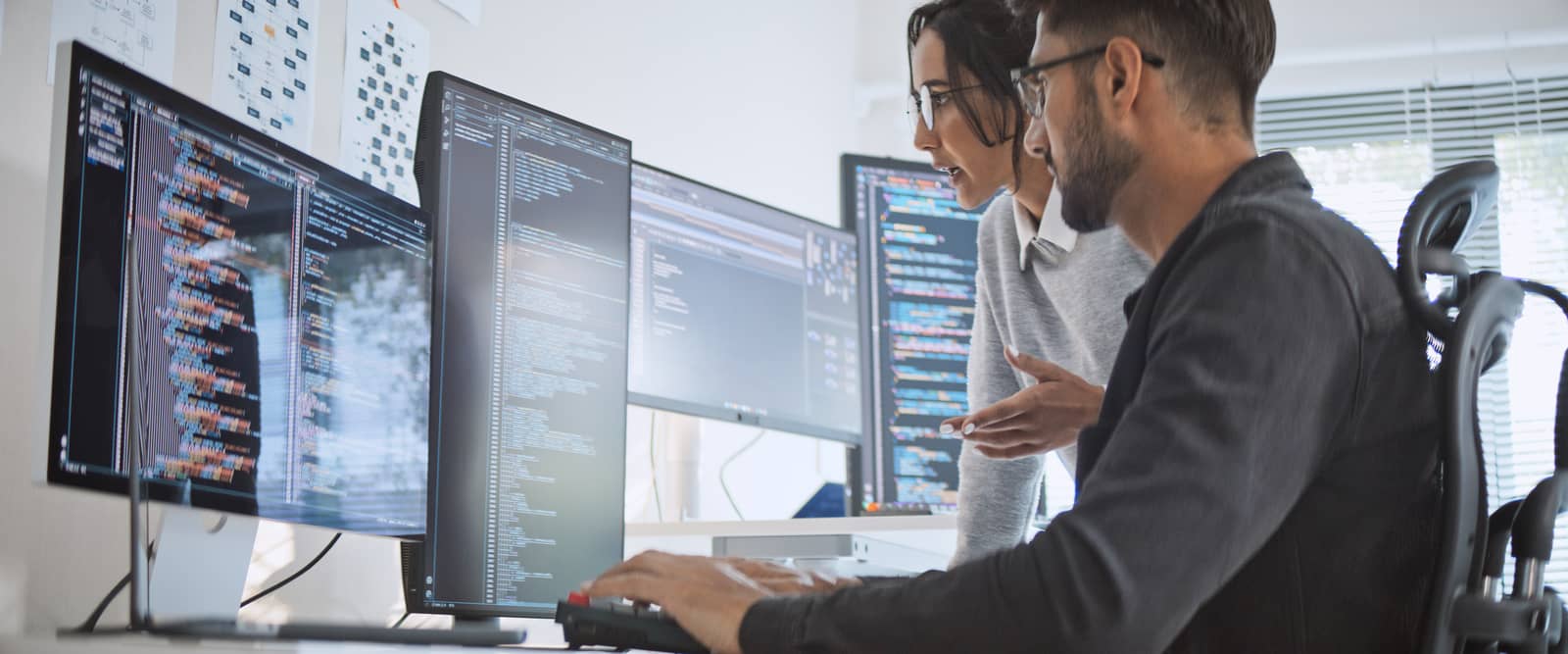 DevsGate engineering team developing enterprise software
